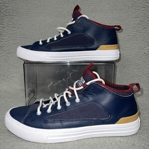 Converse CTAS Ultra Sneakers Unisex‎ M10/W12 Blue Low Obsidian Canvas Mesh Shoes